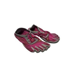 Vibram FiveFingers Shoes Womens Size 9 Pink Mesh Barefoot Toe Sneakers Running
